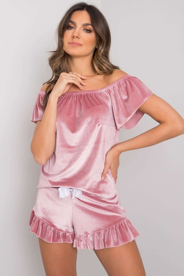 Purvinas rožinis veliūrinis...