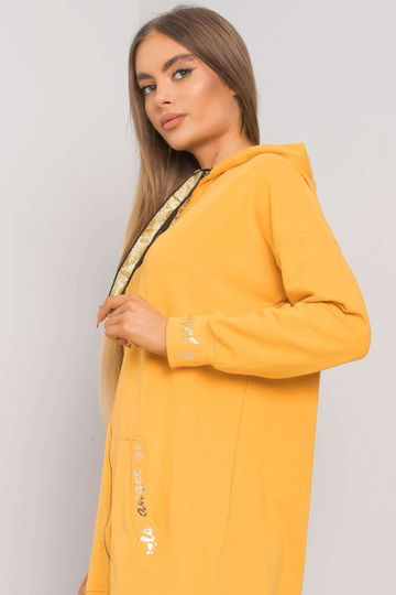 Geltonas ilgas megztinis su...