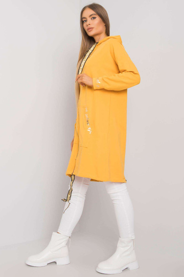 Geltonas ilgas megztinis su... 2