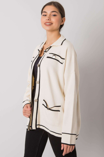 Kreminis megztinis su...