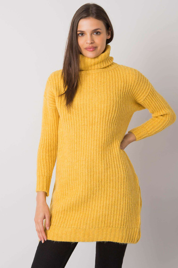 Geltonas ilgas džemperis...