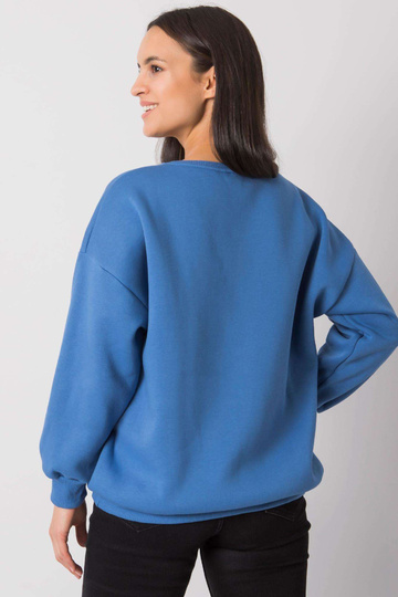 Mėlynas megztinis be... 2