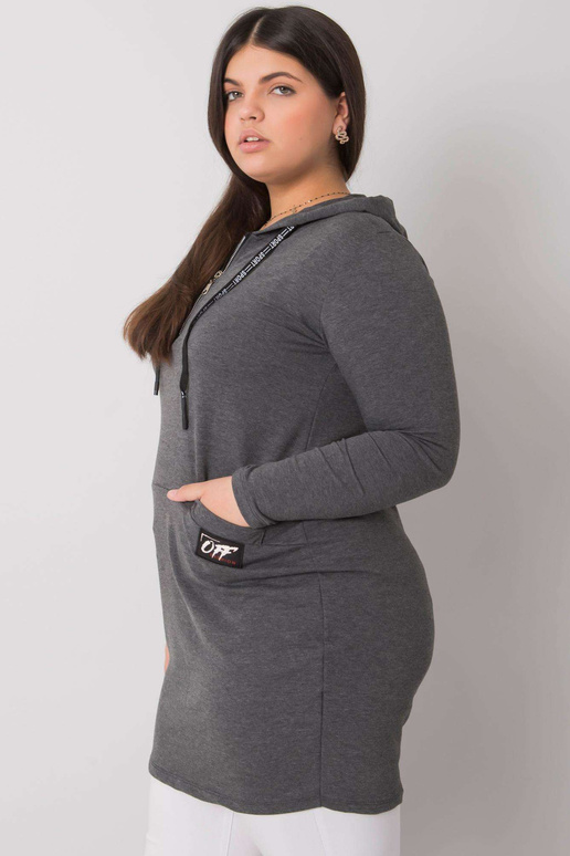 Tamsiai pilka plius dydžio medvilninė... Tamsiai pilka plius dydžio medvilninė...