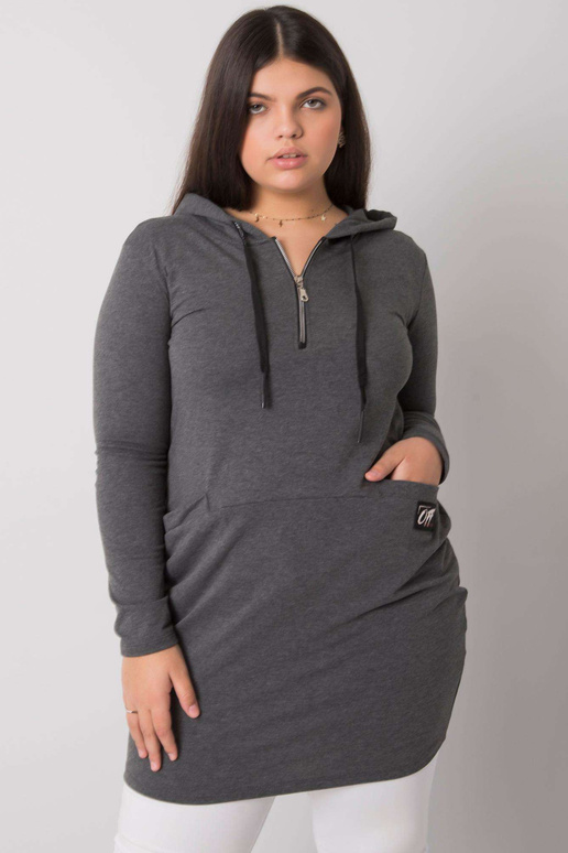 Tamsiai pilka plius dydžio medvilninė... Tamsiai pilka plius dydžio medvilninė...