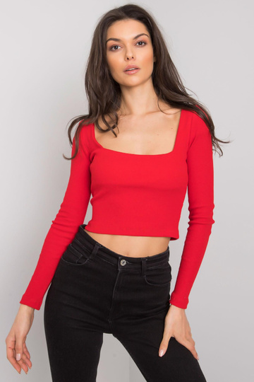 Raudona trumpa palaidinė su...