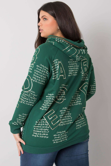 Tamsiai žalias plius dydžio...