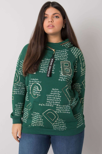 Tamsiai žalias plius dydžio... 2