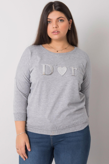 Pilka melanžinė palaidinė,... 2