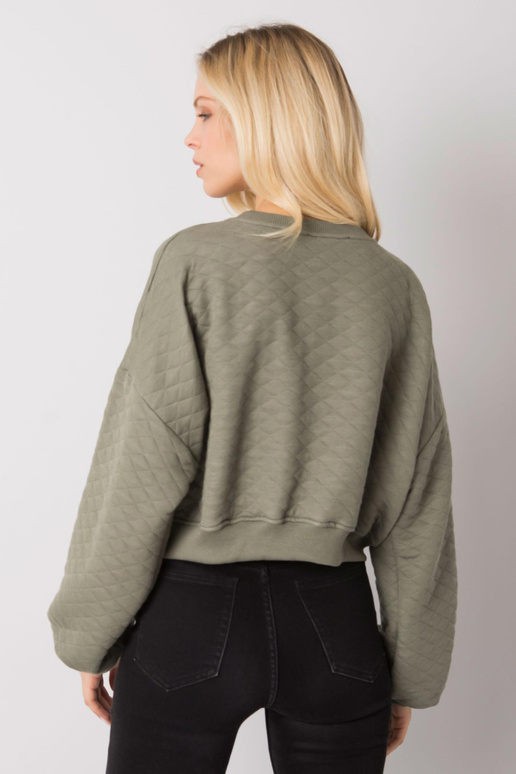 Khaki Crystal dygsniuotas megztinis Khaki Crystal dygsniuotas megztinis