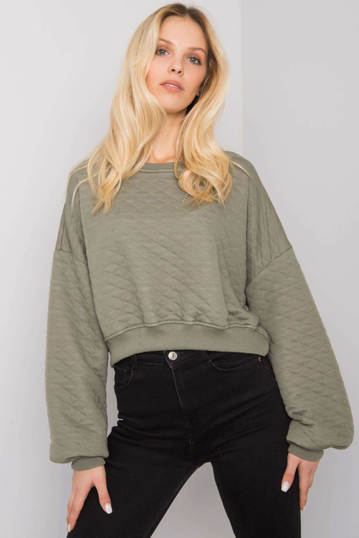 Khaki Crystal dygsniuotas megztinis Khaki Crystal dygsniuotas megztinis
