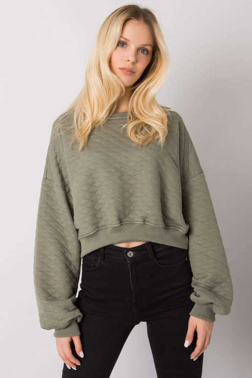 Khaki Crystal dygsniuotas megztinis Khaki Crystal dygsniuotas megztinis