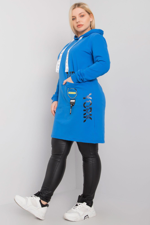 Tamsiai mėlyna didelio dydžio tunika... Tamsiai mėlyna didelio dydžio tunika...