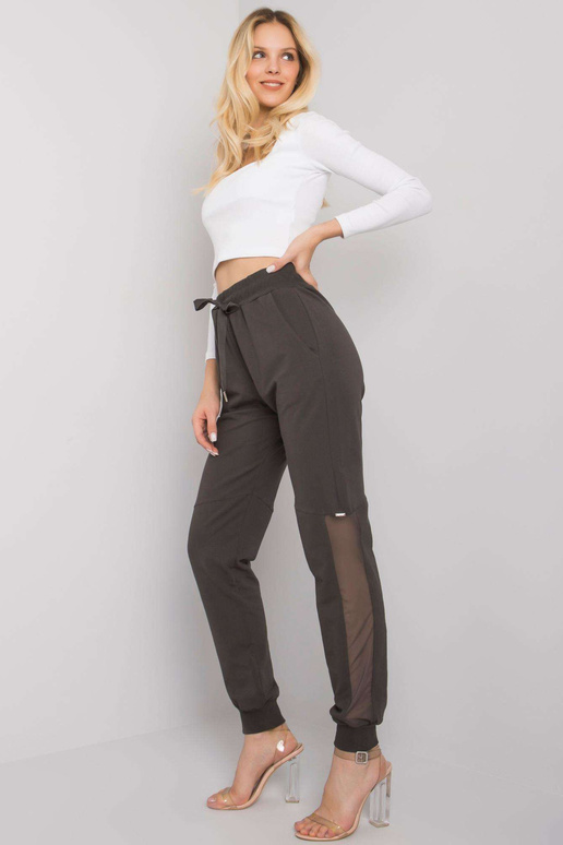 Tamsios chaki spalvos medvilnės...