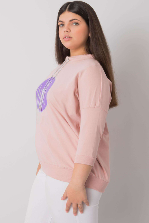 Purvina rožinė plius dydžio palaidinė... Purvina rožinė plius dydžio palaidinė...