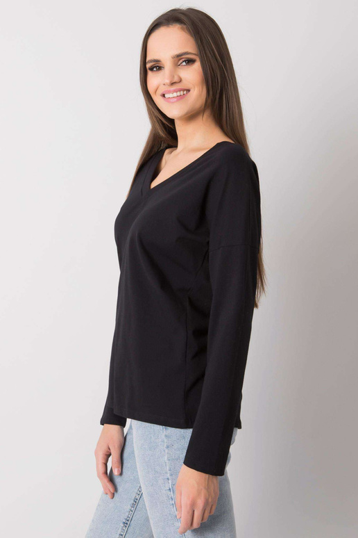 Juoda moteriška palaidinė ilgomis... Juoda moteriška palaidinė ilgomis...