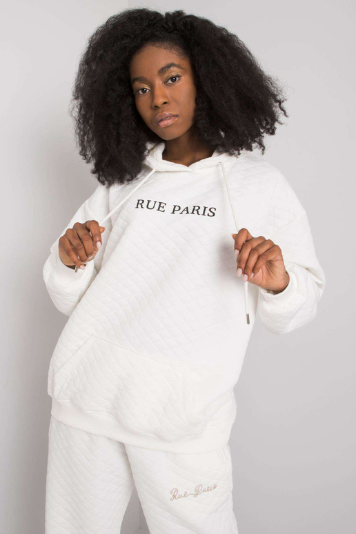 Ecru dygsniuotas megztinis Hanna RUE...