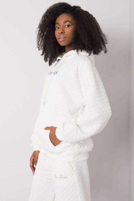 Ecru dygsniuotas megztinis Hanna RUE...