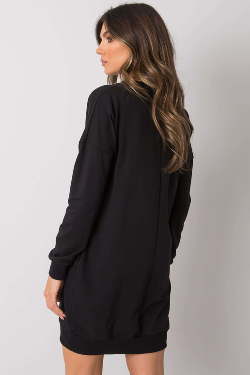 Juoda megztinė suknelė Senglea RUE PARIS