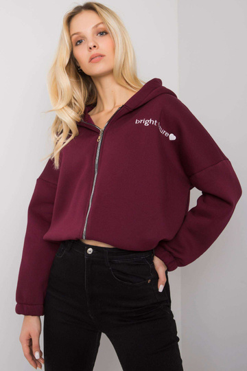 Bordo spalvos megztinis su... 2