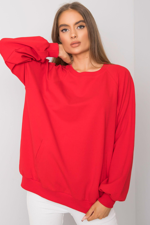 Raudonas megztinis su kišenėmis... Raudonas megztinis su kišenėmis...