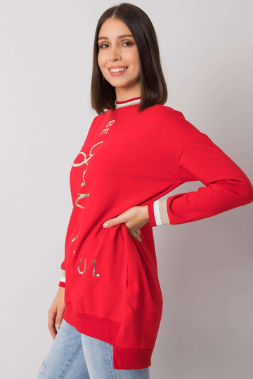 Raudona medvilninė tunika... 2