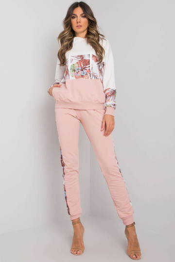 Ecru rožinė medvilnė dviejų...