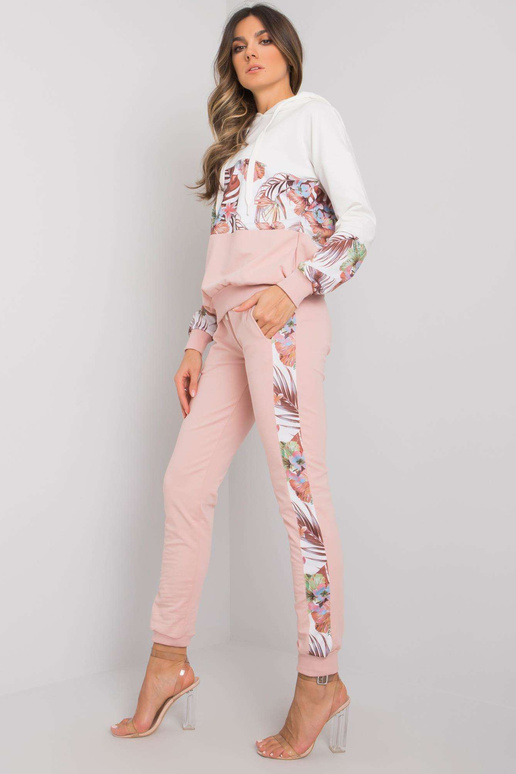 Ecru rožinė medvilnė dviejų dalių...