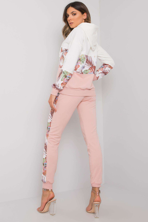 Ecru rožinė medvilnė dviejų dalių...