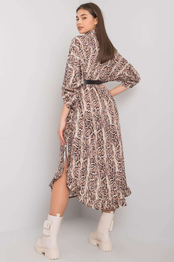 Smėlio spalvos rašto...