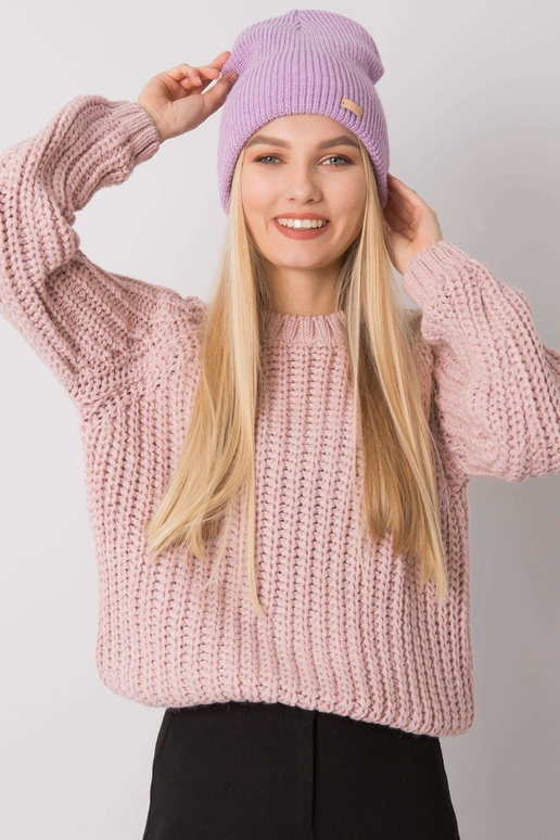 Šviesiai violetinė megzta snaputė RUE...