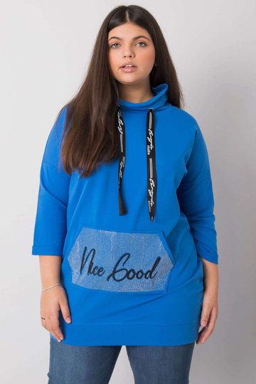 Tamsiai mėlyna didelio...