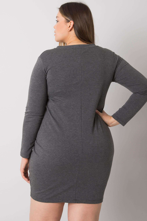 Tamsiai pilka melanžinė didelio...