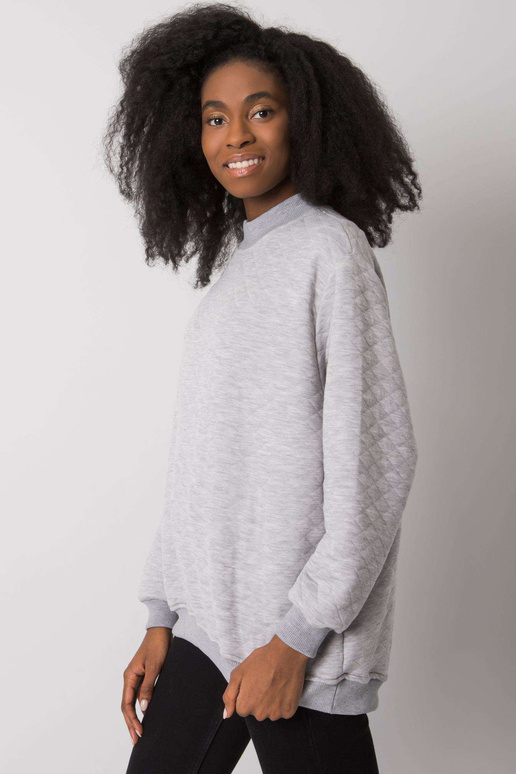 Pilkas dygsniuotas megztinis Chloe Pilkas dygsniuotas megztinis Chloe