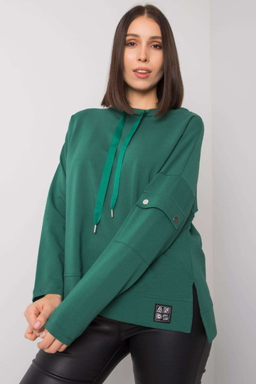 Tamsiai žalia plius dydžio...