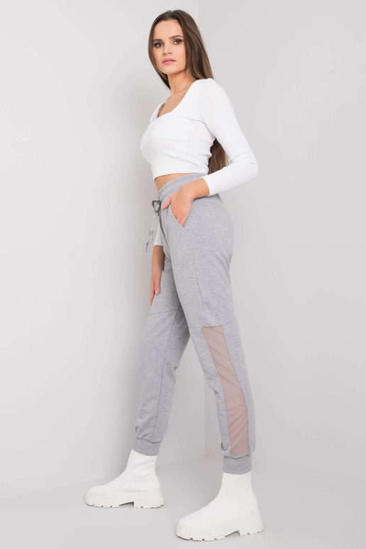 Pilkos melanžinės spalvos medvilninės...