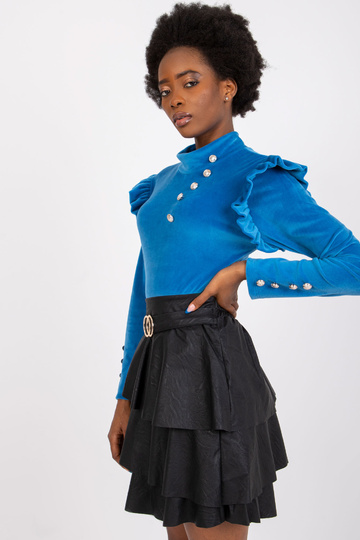 Tamsiai mėlyna veliūrinė... 2