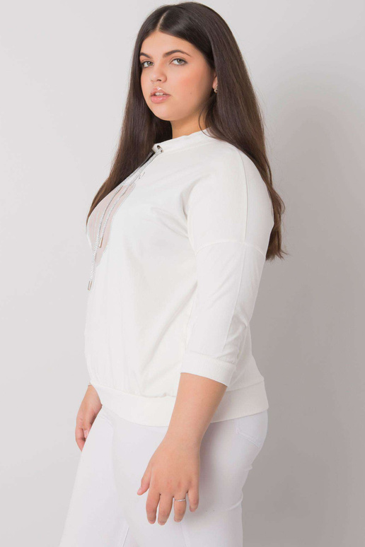 Ecru plius dydžio palaidinė su Bella...