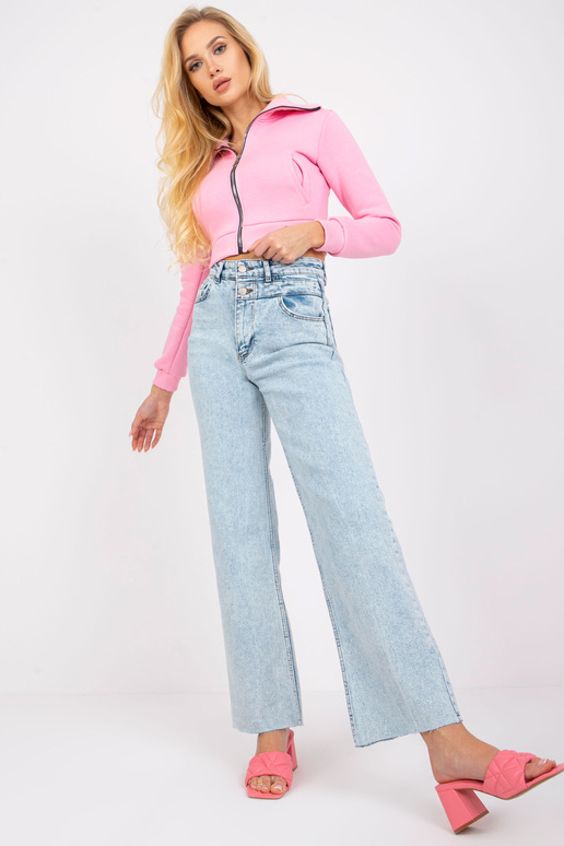 Šviesiai mėlyni tiesūs džinsai Lorrin