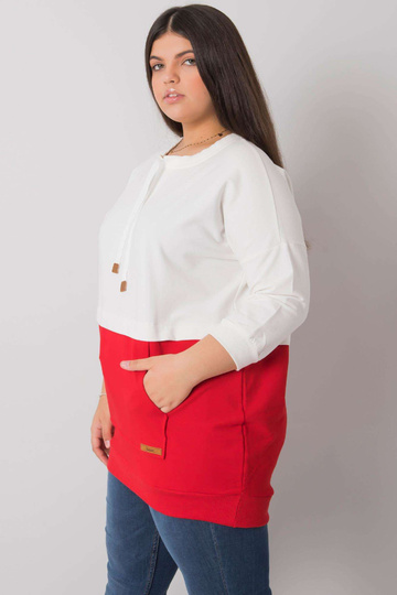 Ecru raudonas plius dydžio... 2