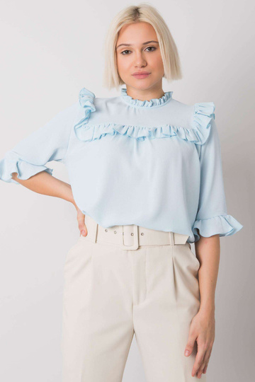 Šviesiai mėlyna palaidinė...