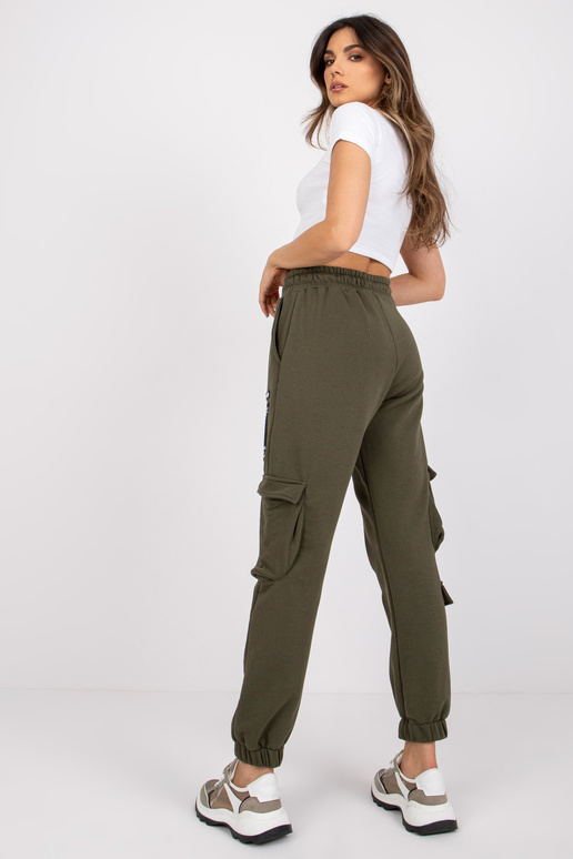 Khaki Cargo sportiniai kelnės Gina