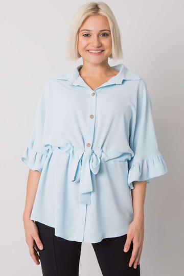 Šviesiai mėlyna palaidinė...