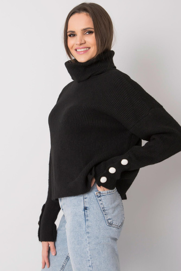 Moteriškas juodas megztinis...