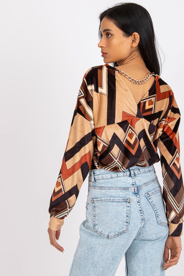 Ruda ir smėlio spalvos Emma...