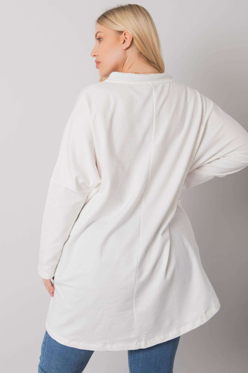 Ecru medvilnės tunika plius... 2