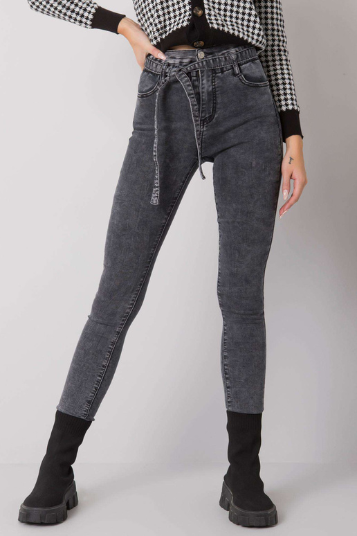 Pilki prigludę džinsai su Lexington...