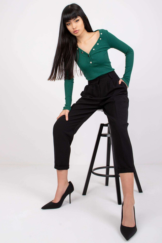 Juodos elegantiškos kelnės su Naomi...