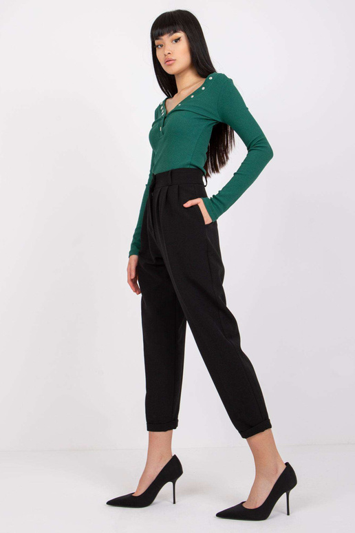 Juodos elegantiškos kelnės su Naomi...