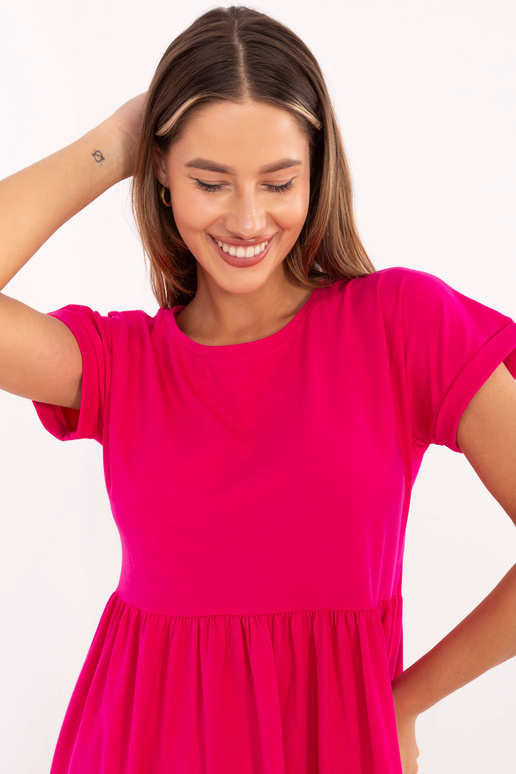 Fuksijos spalvos suknelė Dita RUE PARIS Fuksijos spalvos suknelė Dita RUE PARIS