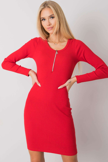 Raudona moteriška suknelė... 2